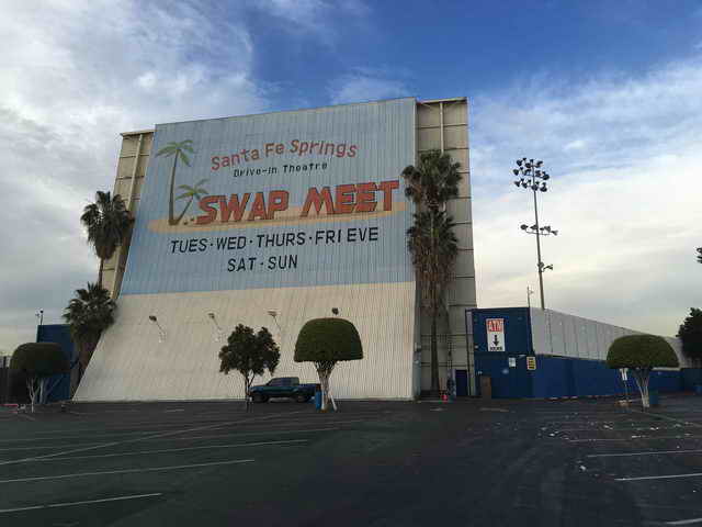 Sante Fe Springs Drive-In - 2016 Photo (newer photo)